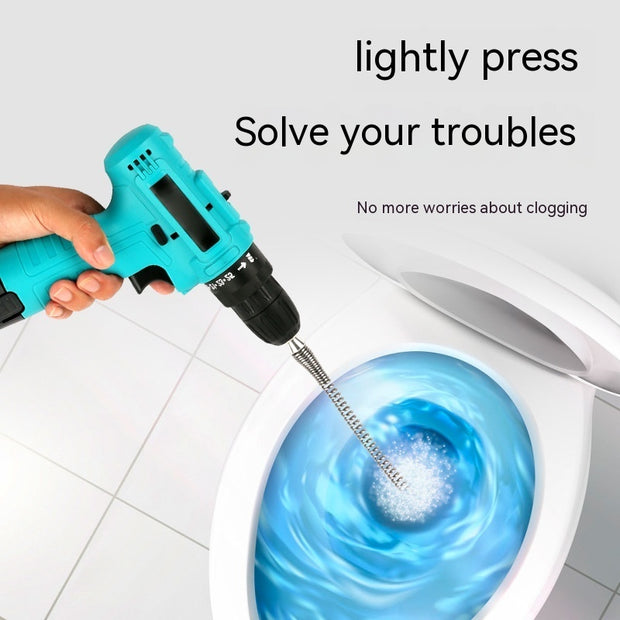 Household Electric Toilet Dredger Spring