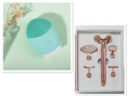Electric Ultrasonic Silicone Facial Cleanser